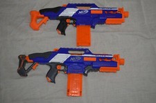 Nerf N-Strike Elite Rapidstrike CS-18 w/2 12 Rnd Mags Battery Powered Lot of 2