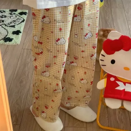 KT Cinnamoroll Kuromi My Melody Pochacco Women Pajama Pant Home Trousers - Picture 6 of 30