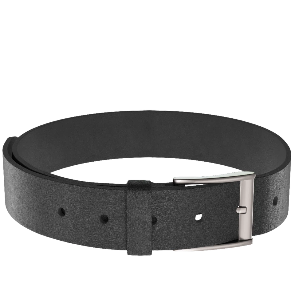 Belt men's leather belt robust leather men women genuine leather black shortenable - Image 4 of 4