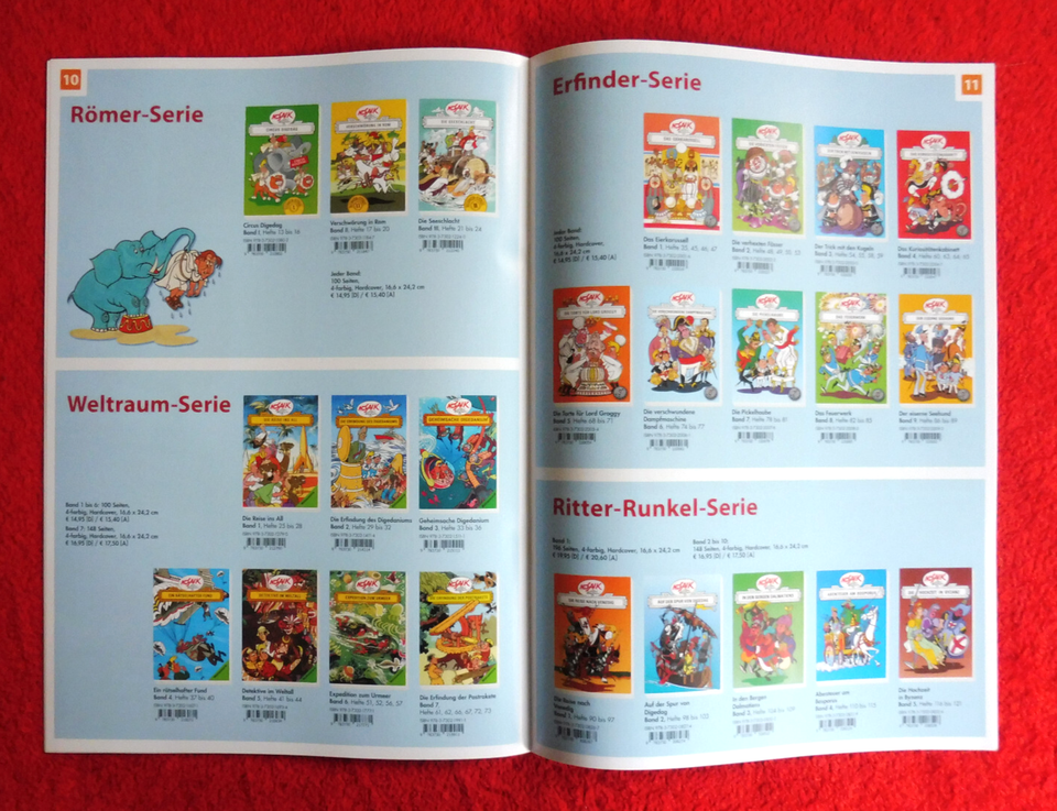 Mosaik Digedags Gesamtverzeichnis 2025 /2 Hannes Hegen Katalog Bücher