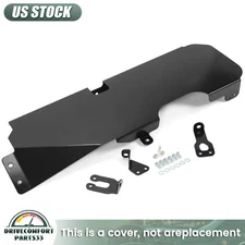 Fit for 2007-2018 Jeep Wrangler JK 4WD 2-Door Steel Gas Tank Skid Plate Black