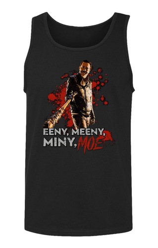 Camisa sin mangas Negan Eeny Meeny Miny The Walking Dead para hombre - Imagen 2 de 4