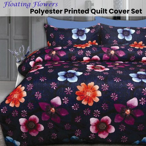 Floating Flowers Quilt Cover Set by Big Sleep - Picture 2 of 5