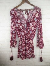 American Eagle womens size S Maroon and Blue ...