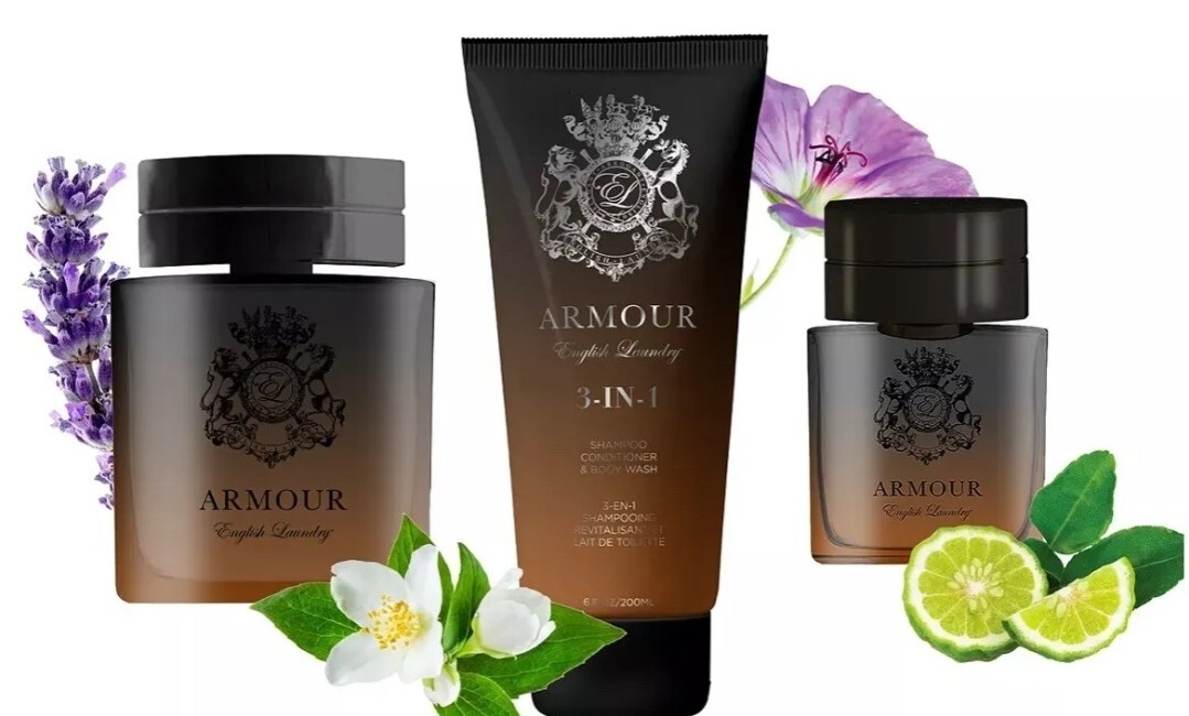 ARMOUR English Laundry Piece Men's EDP Spray GIFT SET Perfume