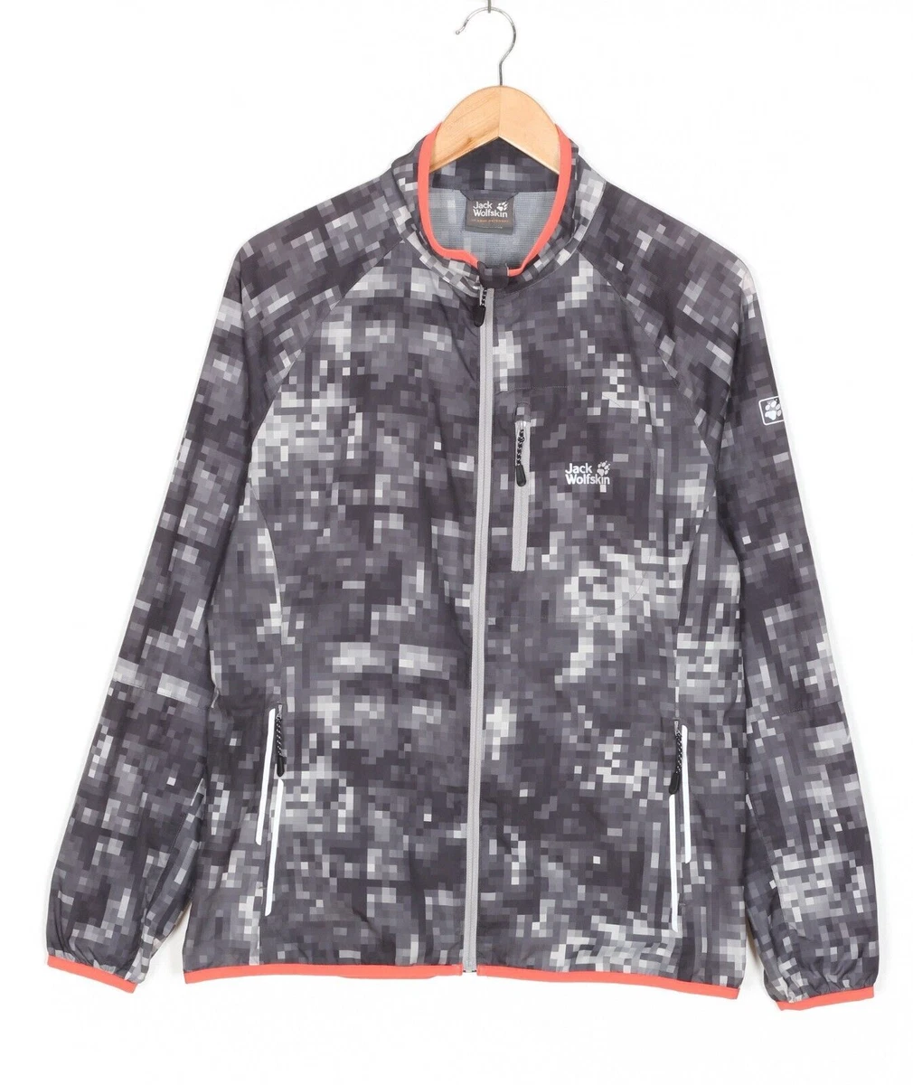 JACK WOLFSKIN Flyweight Rain Forest Jacket Women Size EU L UK 14