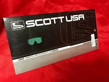 SCOTT USA Grey PC SML Lexan 89S Replacement Goggle Lens NOS 6 Pin AHRMA VMX EVO 