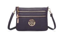Ladies Women's Designer Casual Across Body Bag Zipper Messenger Shoulder Bag