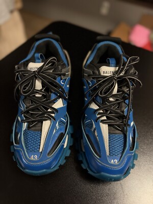 Balenciaga Track Sneaker Size 43EU/10US Blue Black 100% Authentic