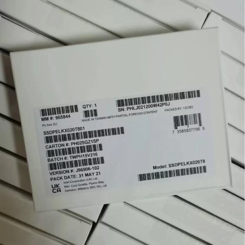 New Intel P4511 2TB Enterprise level SSD Hard disk NVMe M.2 22110 2000MB/s