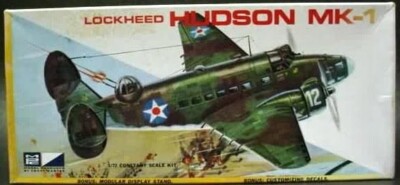 MPC Plastic Models 1104-100 Lockheed Hudson MK-1 1/72 Scale