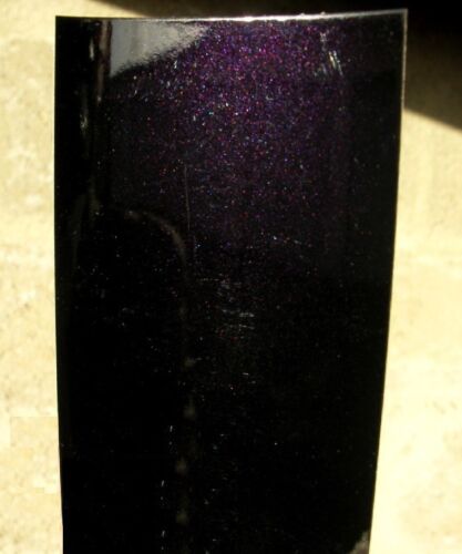 Peinture carrosserie:0,5L base à vernir solvant Noir nacré violet prêt à emploi - Photo 1/1