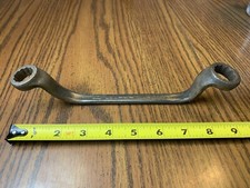 Vintage Ford Motor Co Auto Wrench Car Tool #17017B Antique Offset Double Box End