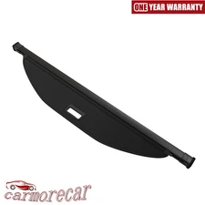 Retractable Black Cargo Cover Security Shade For 2015-18 Hyundai Santa Fe Sport