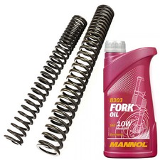 Gabelfeder Satz progressiv YSS Gabel &Ouml;l f&uuml;r Suzuki GS 500 E GS500 GM51 1989-2000