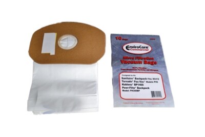Eureka Sanitaire Tornado vacuum bags #ECC340 fits PV6, BP1400, BP6, PH300BP