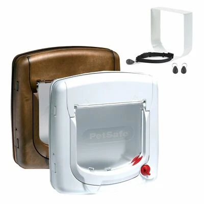 Cat Flap Petsafe Staywell Deluxe 4 Way Locking Cat Door Manual Magnetic Catflap