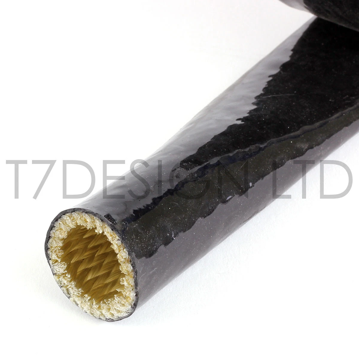 Silicone / Fibreglass Fire Sleeving Protective Heat Shield Sleeve Black  0.5m | eBay