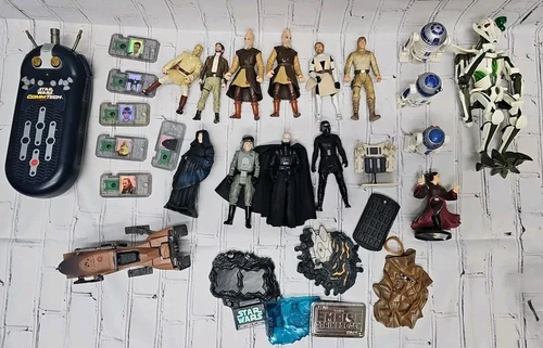 Star Wars Vintage Collection Loose Lot Of 15 Figures, Cycle & Accessories