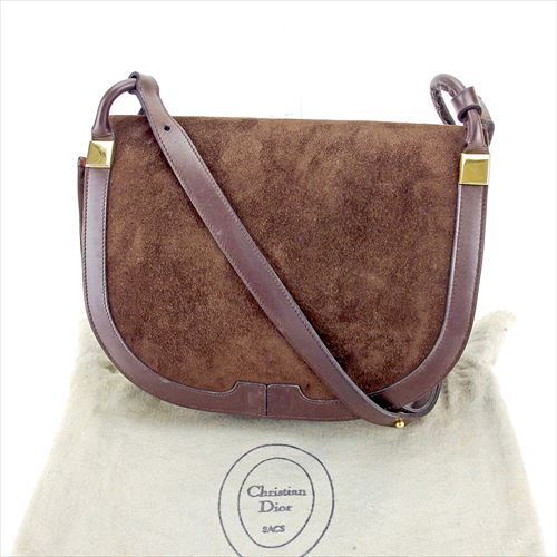 Dior Shoulder bag Brown Woman unisex Authentic Used T5832 - 第 1/7 張圖片