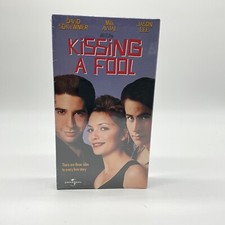 Kissing a Fool (New Sealed VHS, 1998) David Schwimmer Jason Lee Universal Sealed