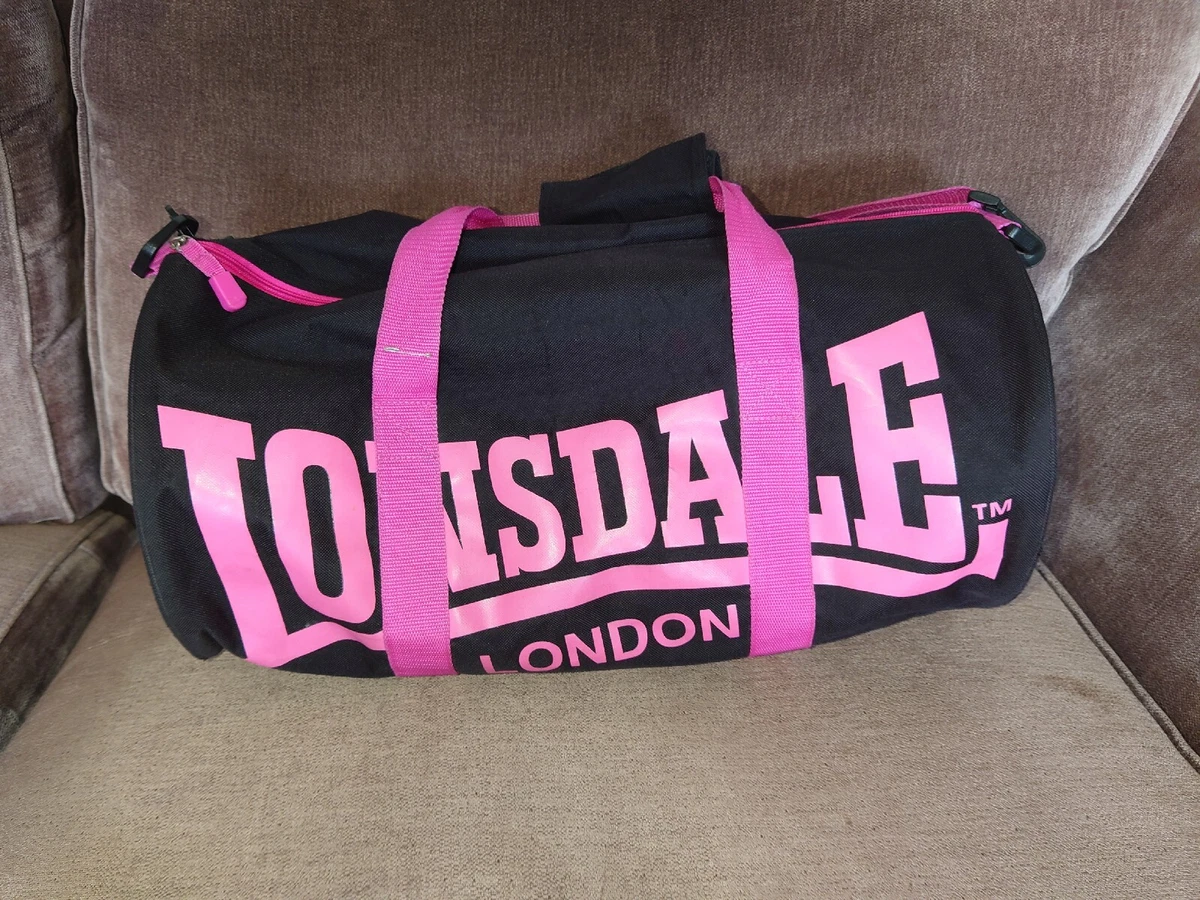 Lonsdale London Large Gym/Sports Bag Pink