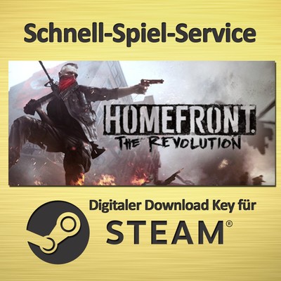   Homefront  - The Revolution - PC - STEAM Download Key - BLITZVERSAND  