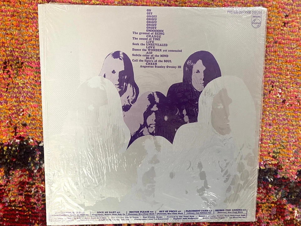 MINT! SHRINK! '68  BRUTAL FUZZ 1st BLUE CHEER VINCEBUS ERUPTUM Hard Garage PSYCH - Image 2 of 2