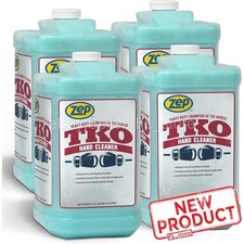 4 Pack Zep Tko Heavy-duty Industrial Gritted Hand Cleaner Lemon - 1 Gallon New