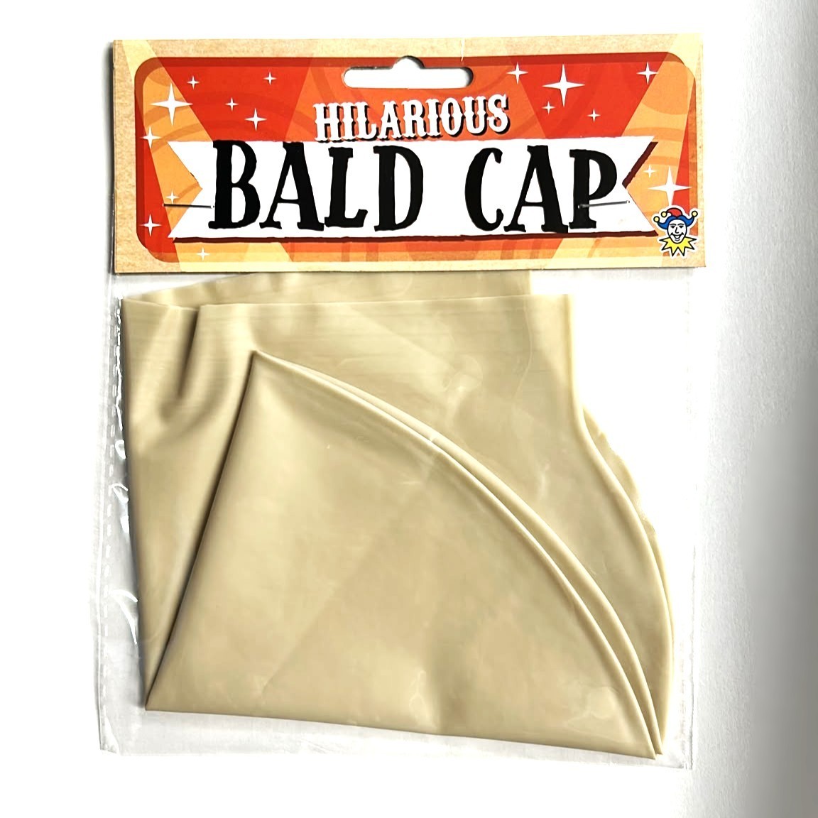 Peluca Cabeza Calva Gorra Divertido Vestido Elegante Artículo de Broma Concierto Disfraz Halloween