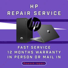 HP Laptop Repair Service - Water Damage, Screen, Motherboard, Charging port, CPU