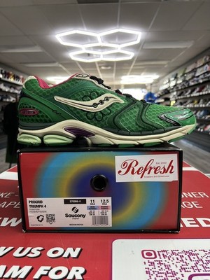 Saucony ProGrid Triumph 4 Jae Tips Flowers Grow Uptown Sugar Maple Size 11