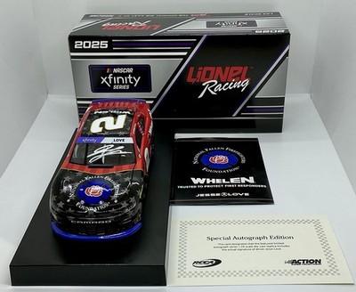 2025 1/24 #2 Jesse Love Whelen/National Fallen Firefighters Foundation Autograph