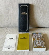 Muluk Wanuwwab Egyptian Arabic Mamluk Playing Cards Carta Mundi 1972 Proto-Tarot