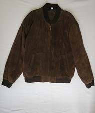 Outdoor Exchange Mens Brown Leather  Jacket Z...