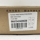W Addy-Dummy Entry Handle Mesa Knob — photo 8