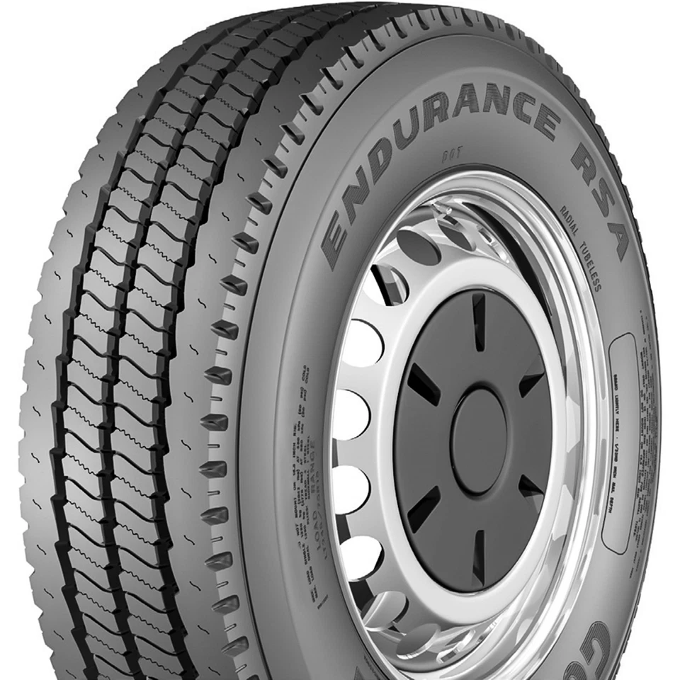 Tire Goodyear Endurance RSA ULT 245/70R19.5 H 16 Ply Commercial All Position Foto 3 de 3
