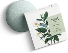 (Free Duty Tax) Sprig by Kohler Chamomile + Green Tea Bath Bomb, Hypoallerge
