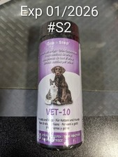 Pet Urine Test Strips Vet, Cat, Dog 10 Parameter Urinalysis 50 Strips Exp 01/26