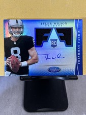 2013 Panini Certified - Freshman Fabric Tyler Wilson #338 Mirror Blue Signatures