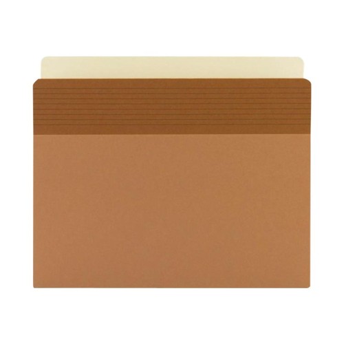 Easy Grip® File Pocket, Straight-Cut Tab, 5-1/4" Expansion, Letter Size, Redr... - Picture 6 of 8