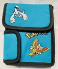 Vintage Nintendo GameBoy Pokémon Lugia Ho-Oh Emerald Blue Carry Case