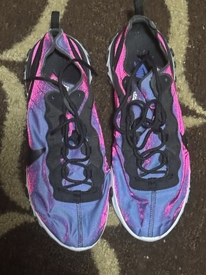 Size 12 - Nike React Element 55 PRM Sunset Purple Black Men's Sneaker BQ9241-002