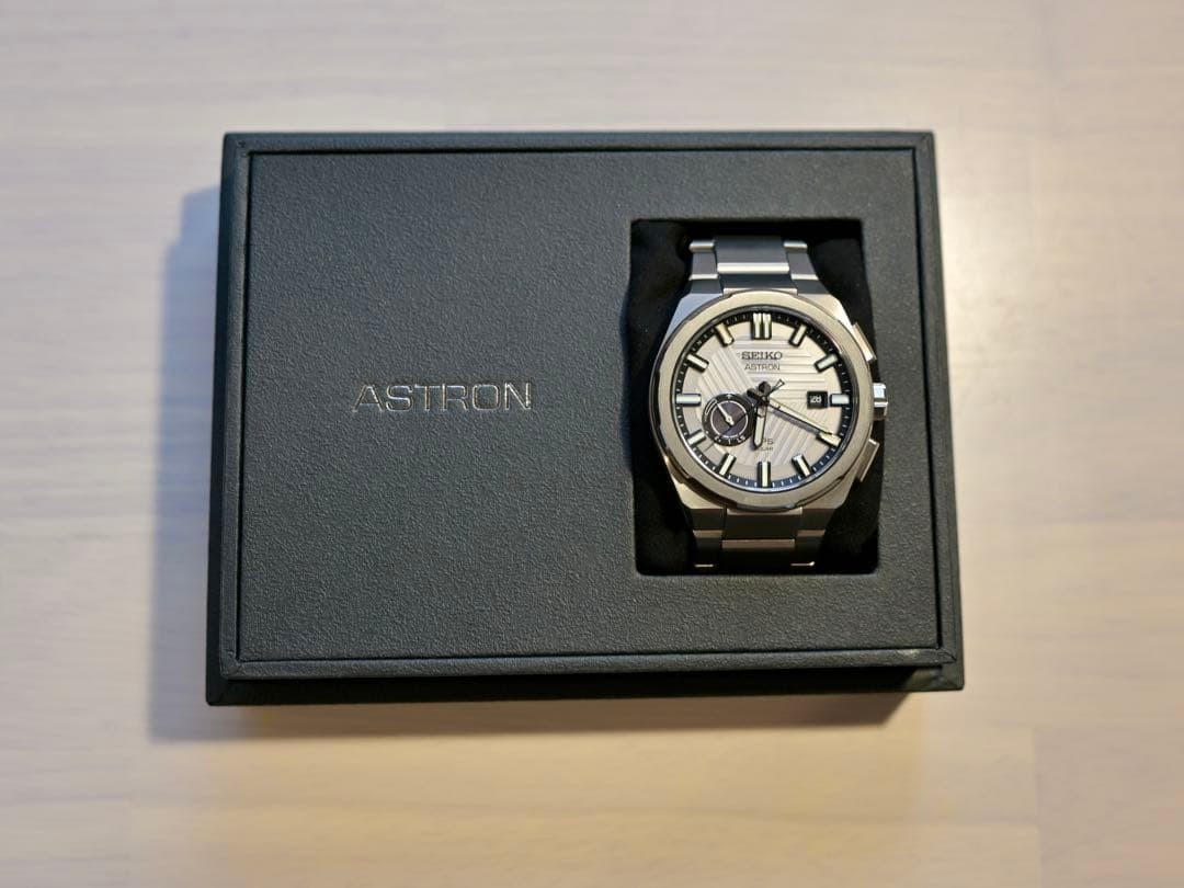 SEIKO ASTRON NEXTER SBXD037 Silver Titanium GPS Men's Watch image 2