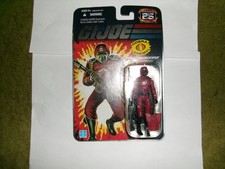 2007 GI Joe 3 3 4   25th Anniversary Cobra Crimson Guard -complete on card