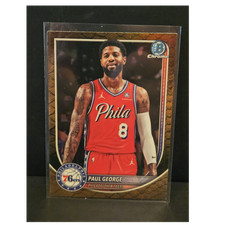 Topps 25 Bowman Chrome Paul George Reptilian Insert #BCV-154 76ers