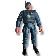 Vintage Lanard The Corps Special Ops Soldier 4.75" Action Figure Blue