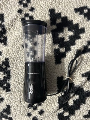 Hamilton Beach Personal Blender Black 14 oz Single Serve Smoothie Blender Tested