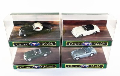 Corgi Classics 1/43 Collection X 4 - D731 / 96060 / D734 / Porsche 356B