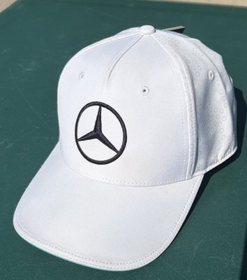 Mercedes AMG Petronas F1 Team Baseball Cap Hat White OSFA 701227944 002 NWT